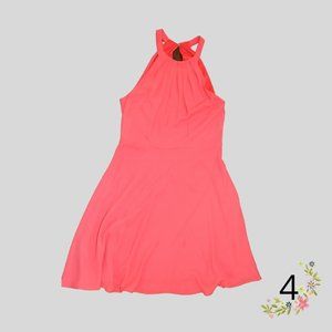 Pink Express Fit and Flare dress